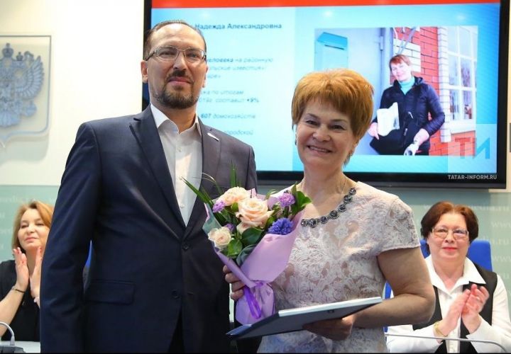 Надежда Кольцова из Чистополя признана лучшим городским почтальоном Татарстана