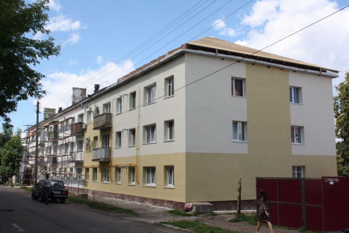 Обновление домов в Чистополе в самом разгаре