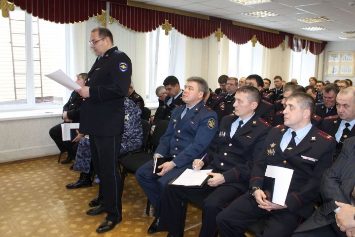 Полицейские Чистополя подвели итоги работы за год