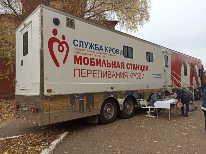 Чистопольцы сдали более 20 литров донорской крови