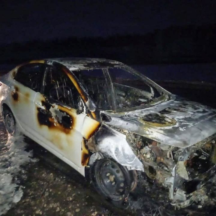 За неделю в Чистопольском районе сгорели два автомобиля