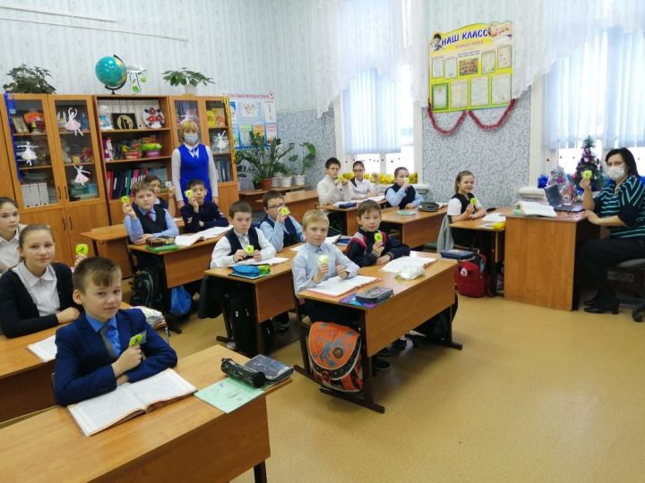 Чистопольским школьникам напоминают о необходимости использования световозвращающих элементов на одежде