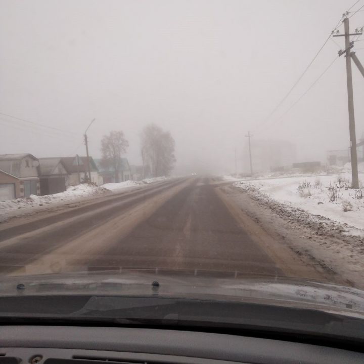 Госавтоинспекция Татарстана предупреждает об ухудшении погодных условий. Надвигается метель