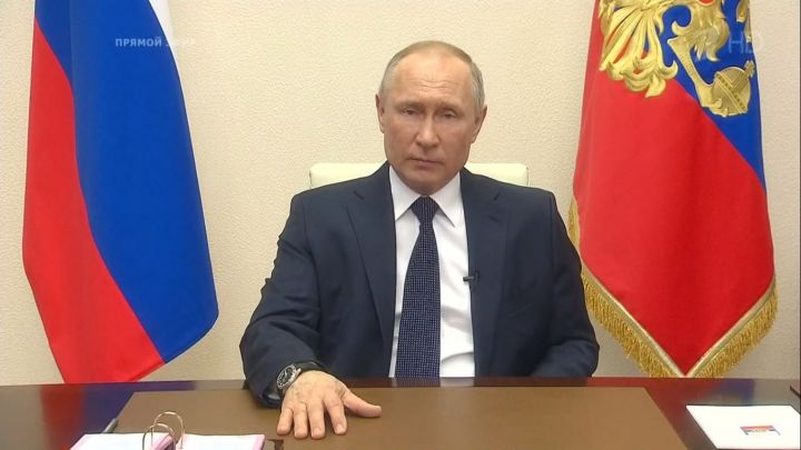 Владимир Путин провел онлайн-совещание с Правительством РФ