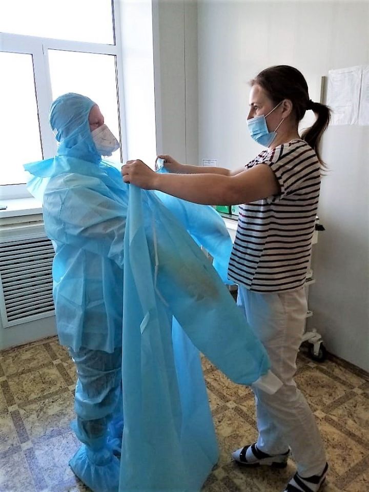 Вторую неделю резервный госпиталь в Чистополе борется с коронавирусом