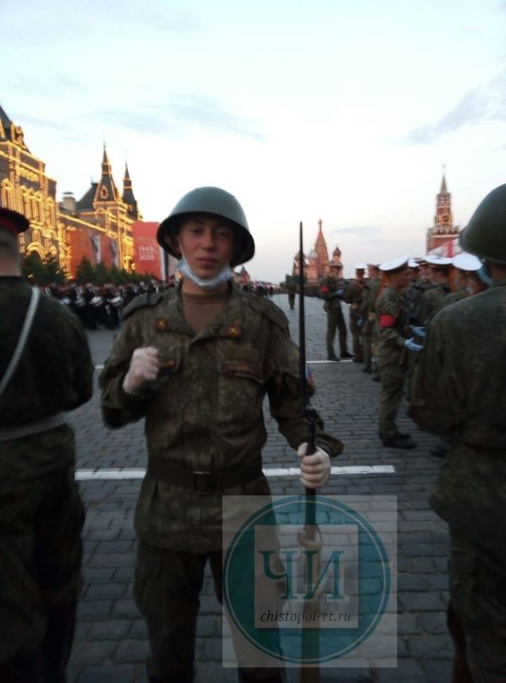 Чистополец примет участие в Параде Победы в Москве