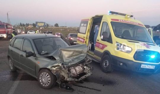 В Чистополе произошло ДТП с тремя пострадавшими