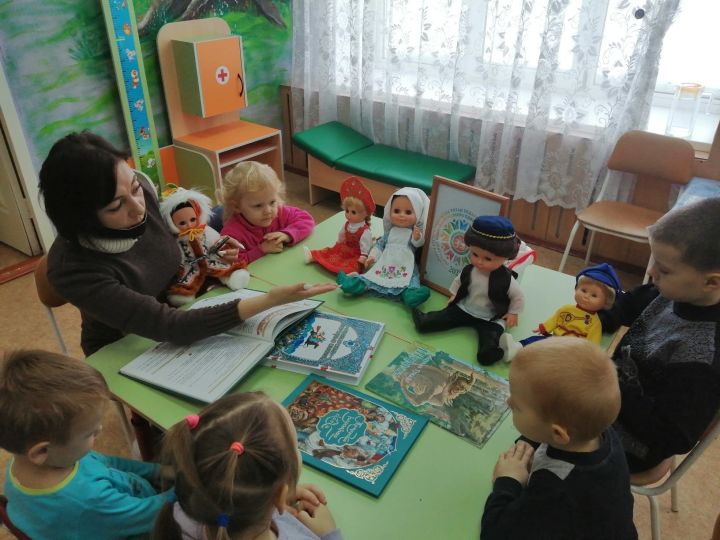 Дети чистопольского села окунулись в мир татарских сказок