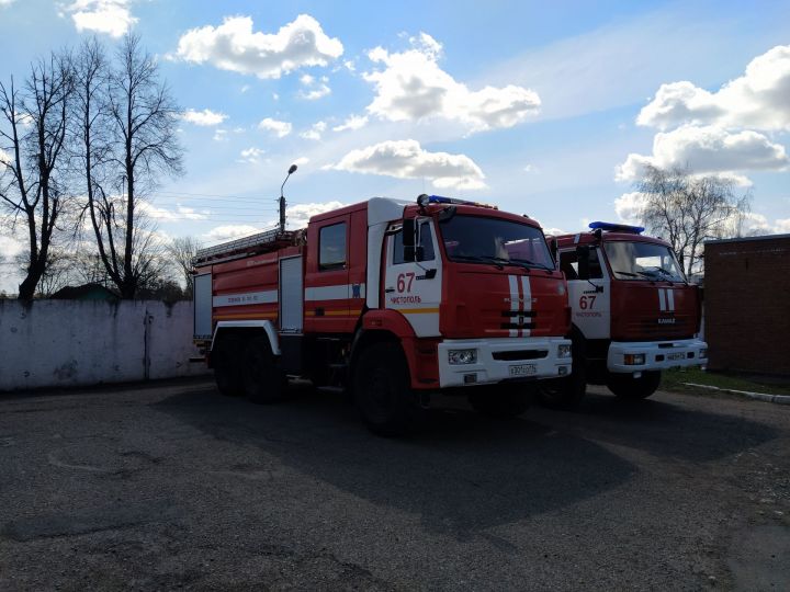 Горели камыши и мусор: за неделю в Чистопольском районе произошло три пожара