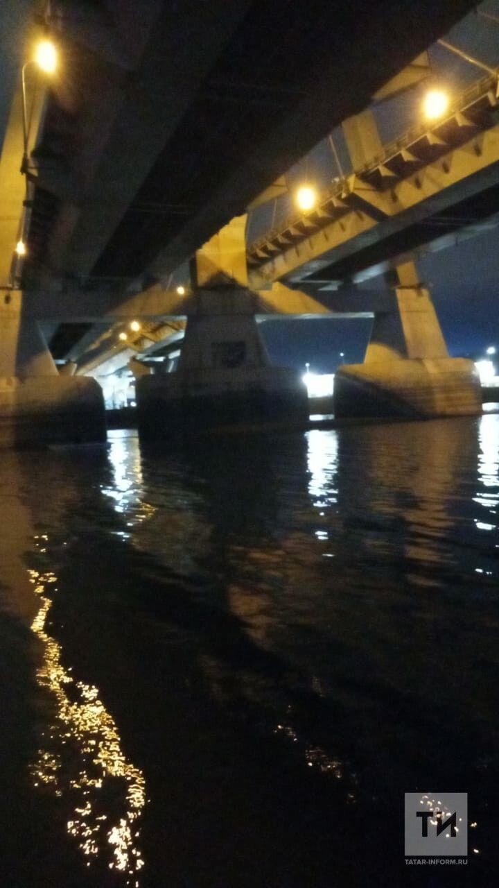 В  Казани 21-летняя девушка прыгнула в воду с моста «Миллениум»