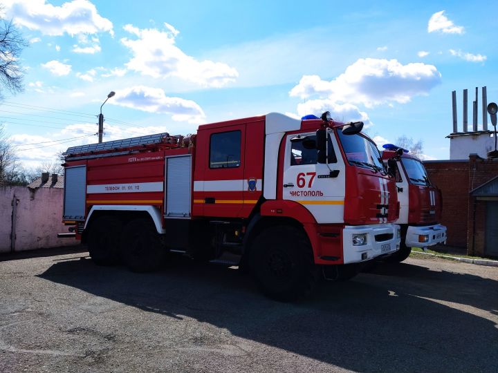 За неделю в Чистопольском районе зарегистрировано два пожара