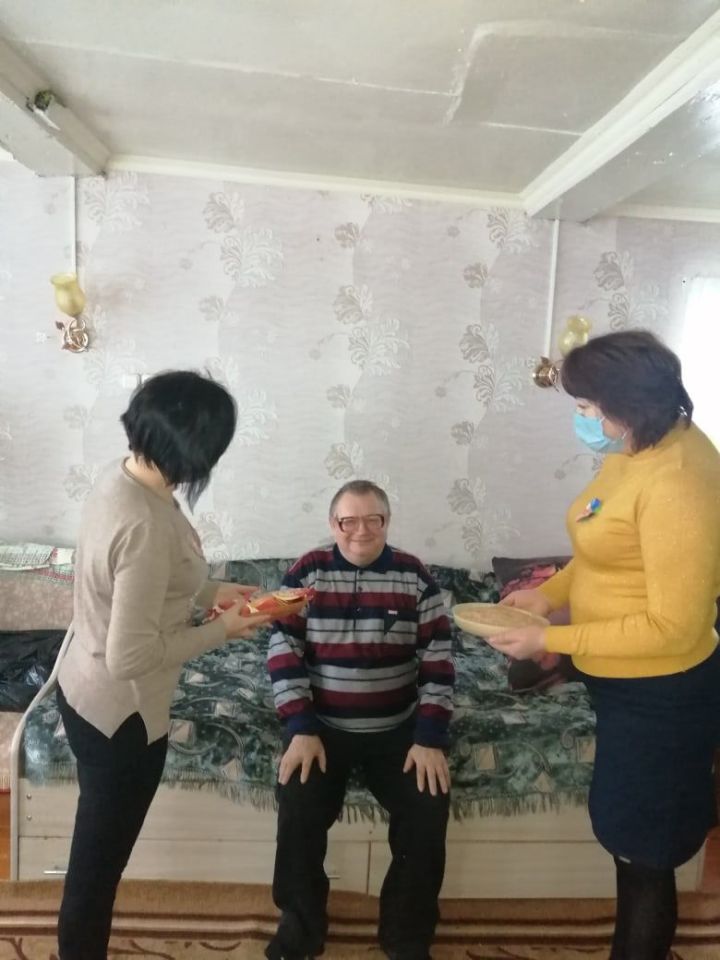 К Дню инвалидов: в чистопольском селе проводили акцию «Возвысим душу до добра»