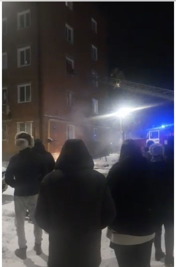 На пожаре в Чистополе  погиб один человек и 5 пострадали