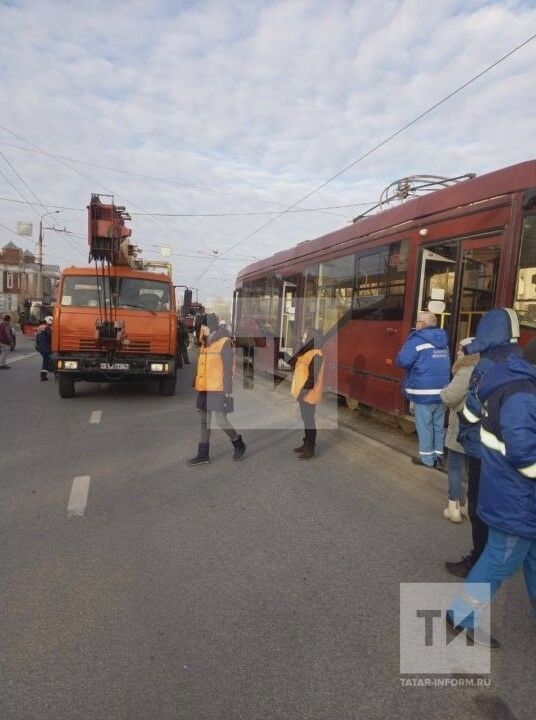 В столице Татарстана  трамвай сбил насмерть девочку