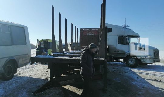 Три  человека пострадали в ДТП на трассе в Татарстане