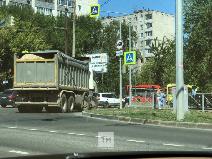 В Казани произошло ДТП с участием пешехода