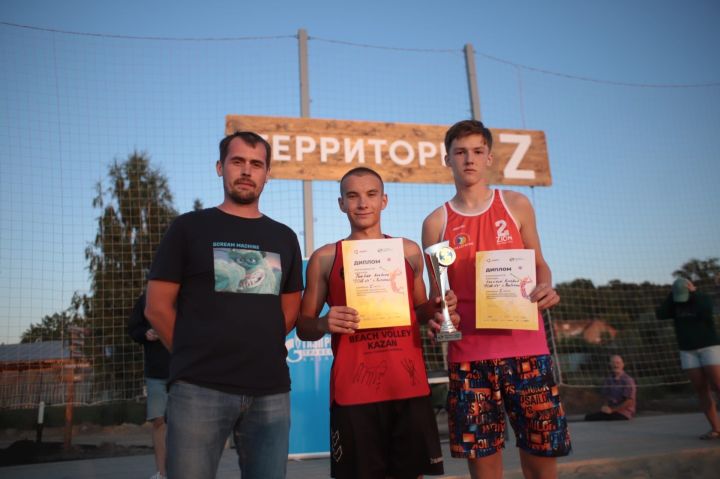 Чистопольцы завоевали Летний Кубок Школьной волейбольной лиги Татарстана
