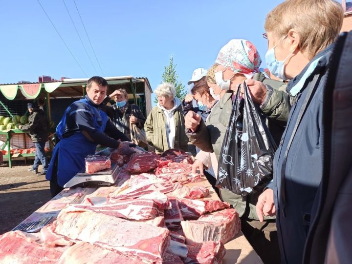 В Чистополе состоялись первые в этом году осенние сельскохозяйственные ярмарки (фоторепортаж)
