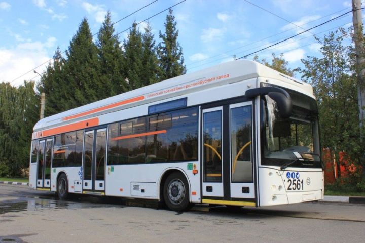 В столице Татарстана начнет курсировать низкопольный троллейбус «Горожанин»