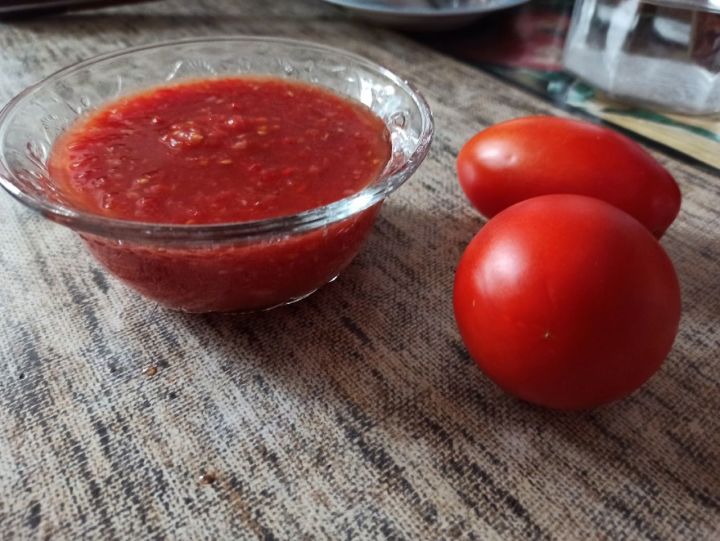 Рецепт: «Огонек» из помидоров