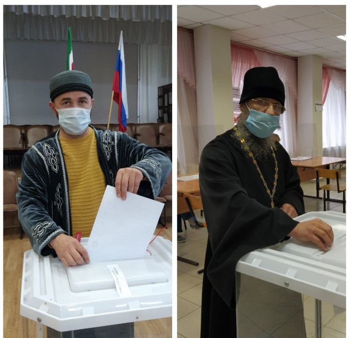 В Чистополе представители религиозных конфессий проголосовали на выборах в Госдуму