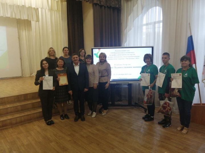 Член чистопольского общества инвалидов стала третьей на региональном этапе чемпионата «Абилимпикс»