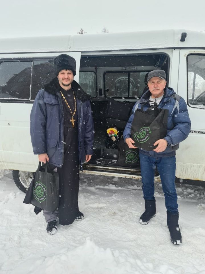 В Чистопольском благочинии организовали благотворительную помощь многодетным семьям