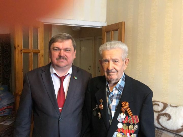 Участник Великой Отечественной войны из Чистополя отметил 95-летие