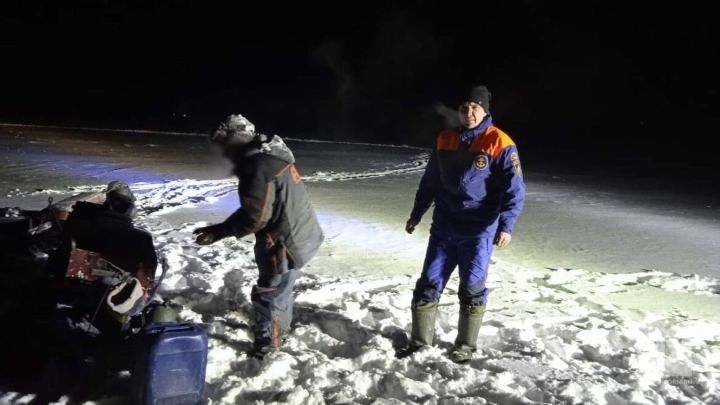 В Татарстане спасли еще одного рыбака, который едва не замерз на Волге