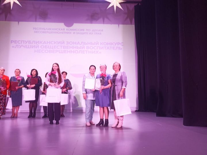 Общественный воспитатель из Чистополя вошла в число победителей зонального этапа республиканского конкурса