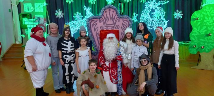 «По щучьему велению»: в чистопольском селе проходят новогодние и рождественские мероприятия