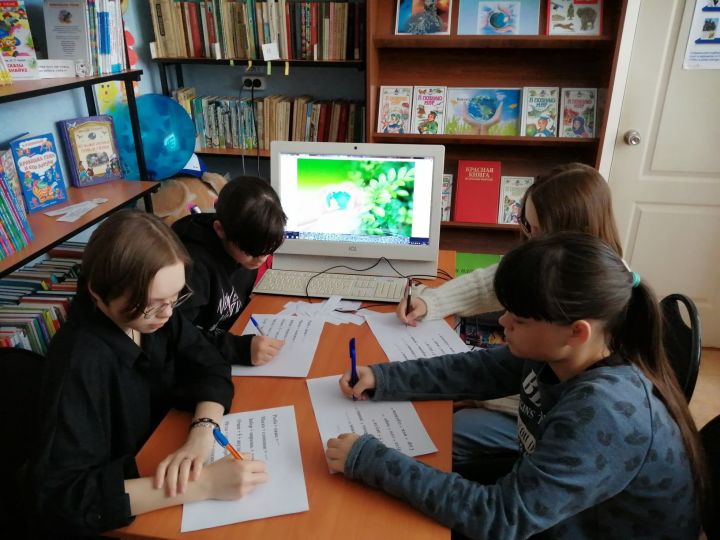 Дети чистопольского села отметили День Земли