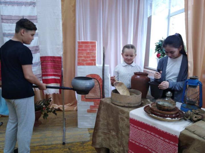Дети чистопольского села знакомились с традициями чувашского народа