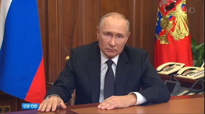 Президент РФ объявил о частичной мобилизации в стране
