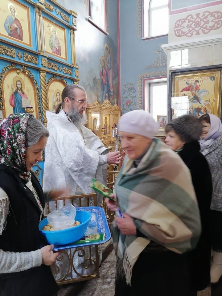 В день памяти святой Татианы в чистопольском храме была совершена Божественная Литургия