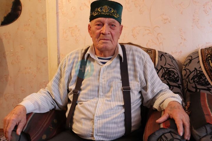 90-летний Иран Исмагилович Гатауллин из Чистополя поделился секретом долголетия