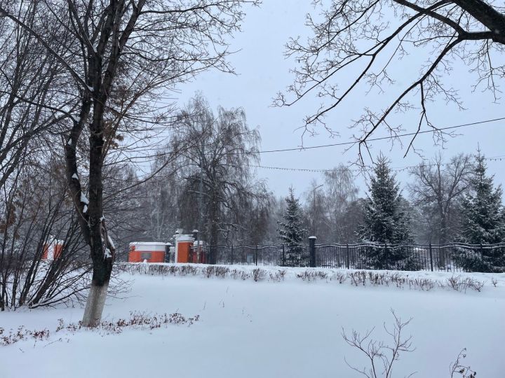 Декабрь в Татарстане начнется со снега и мороза