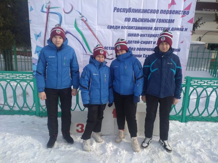 Воспитанники чистопольского детского дома приняли участие в командном первенстве по лыжным гонкам