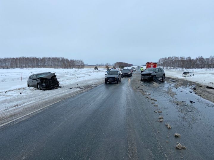 В ДТП в Чистопольском районе пострадали 7 человек