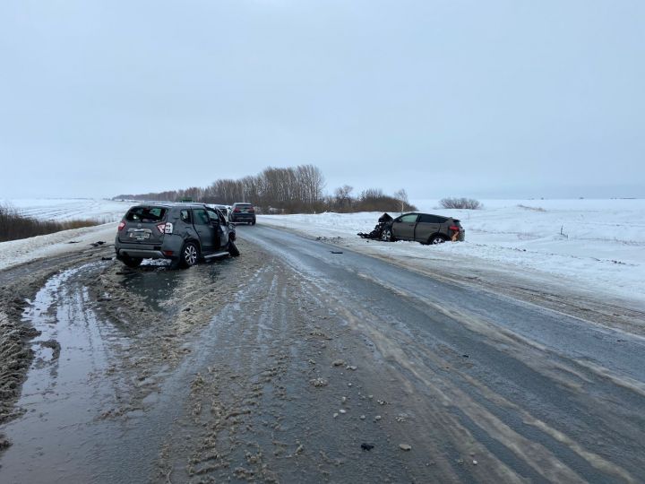 В ДТП в Чистопольском районе пострадали 7 человек