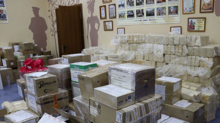 За полгода чистопольцы отправили в зону СВО более 40 тонн гуманитарного груза