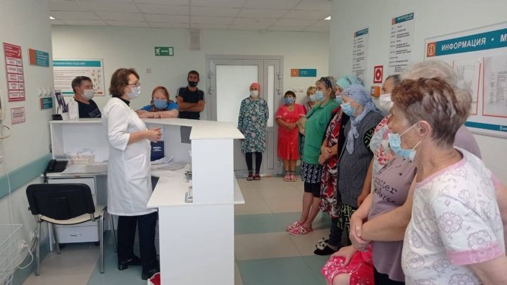 В стационаре Чистопольской ЦРБ прошла лекция, посвященная профилактике артериальной гипертонии