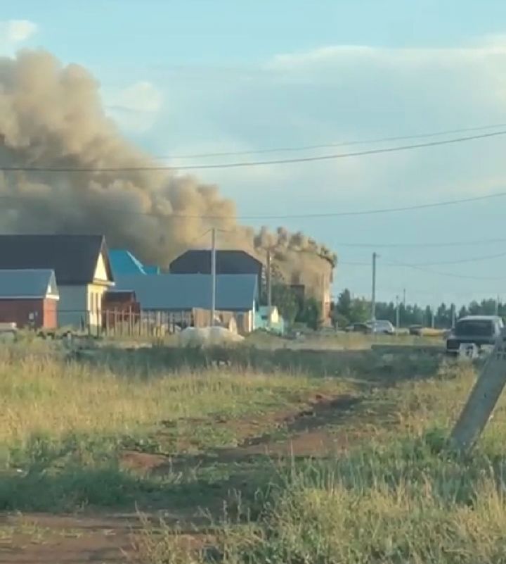 По факту пожара в селе Чистопольские Выселки проводится проверка