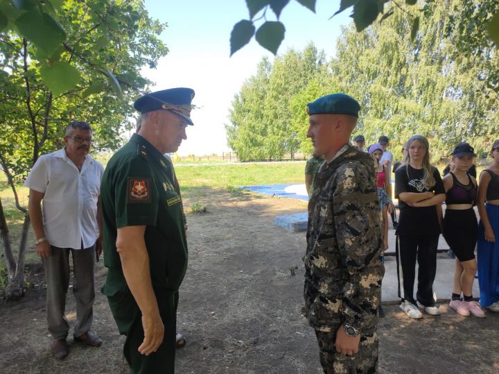 В палаточном лагере Чистополя побывал начальник регионального штаба патриотического движения «Юнармия»