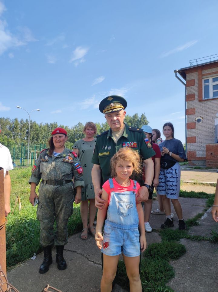 В палаточном лагере Чистополя побывал начальник регионального штаба патриотического движения «Юнармия»