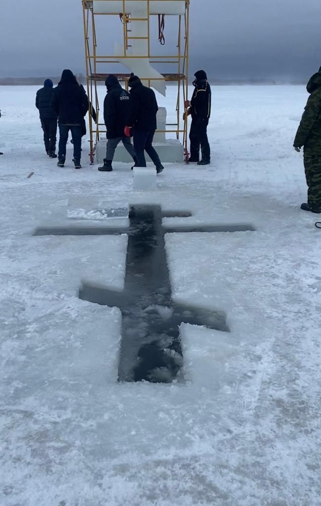 В Чистополе на Каме создали «Иордань» для верующих