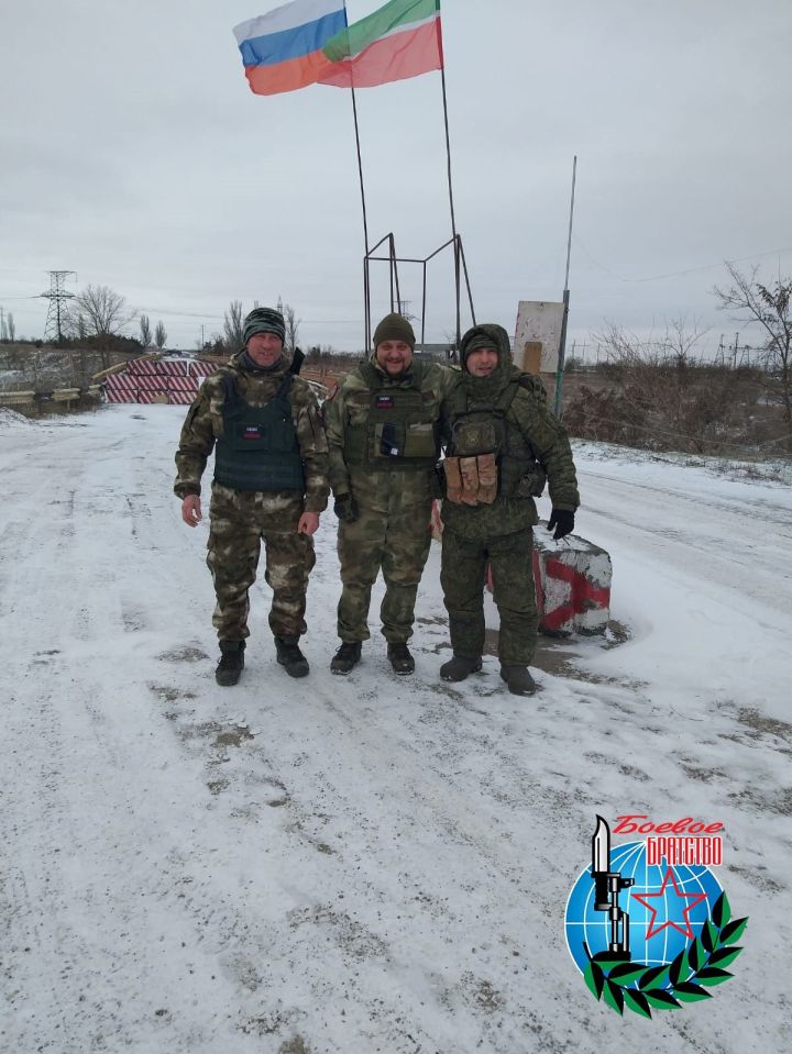 Члены чистопольского общества «Боевое братство» побывали с гуманитарной миссией в зоне СВО