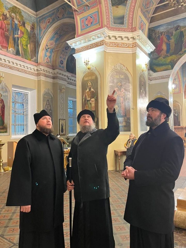 Чистопольский собор с рабочим визитом посетил председатель Финансово-хозяйственного управления Московского Патриархата