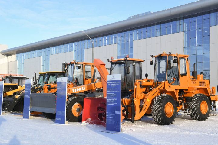 Чистопольский район получил новую снегоуборочную технику