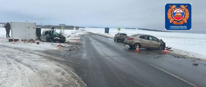 Один человек погиб и трое пострадали в ДТП в Чистопольском районе